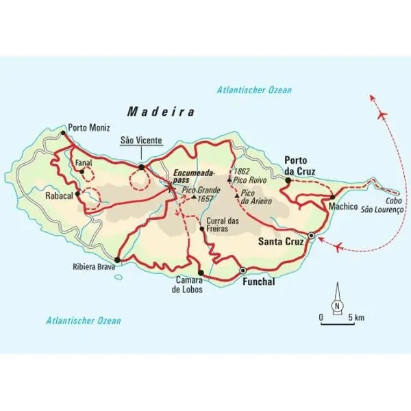 Karte von Hauser-Exkursionen