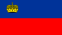 Liechtenstein Flagge