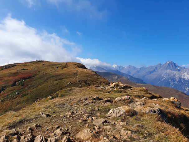 Ausblicke auf den Alpenhauptkamm
