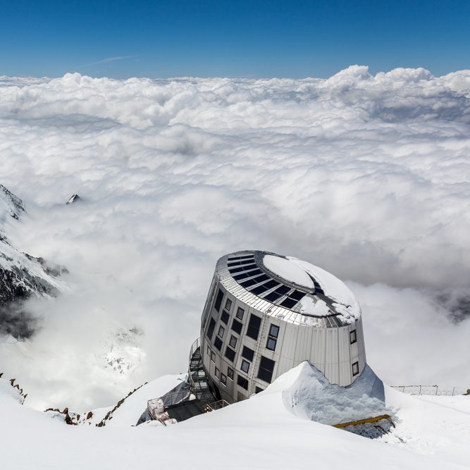 Blick auf die Berge in Südtirol