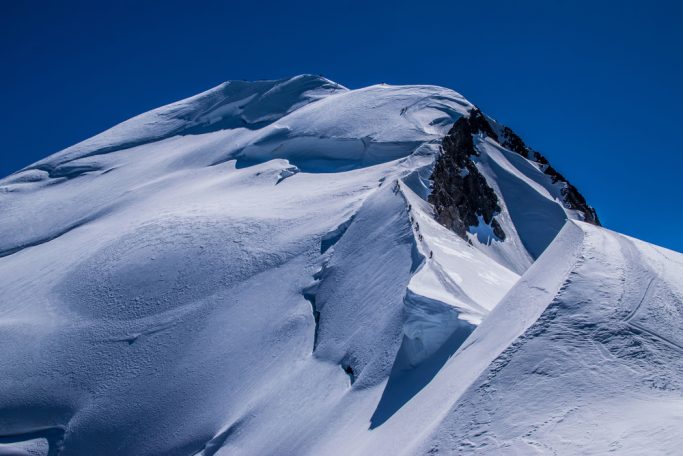 Der Mont Blanc Gipfel
